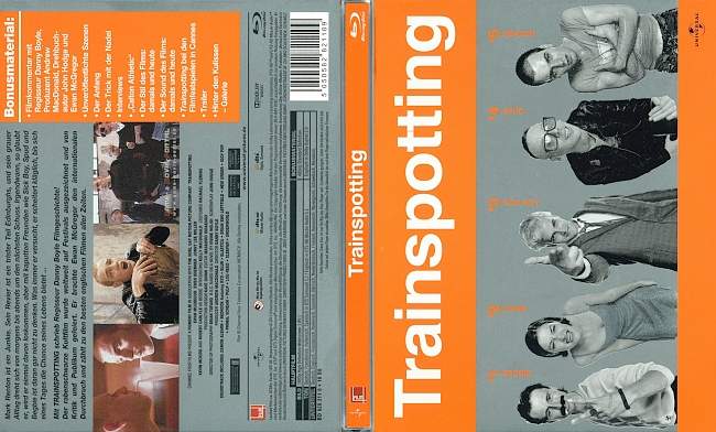 Trainspotting blu ray cover german