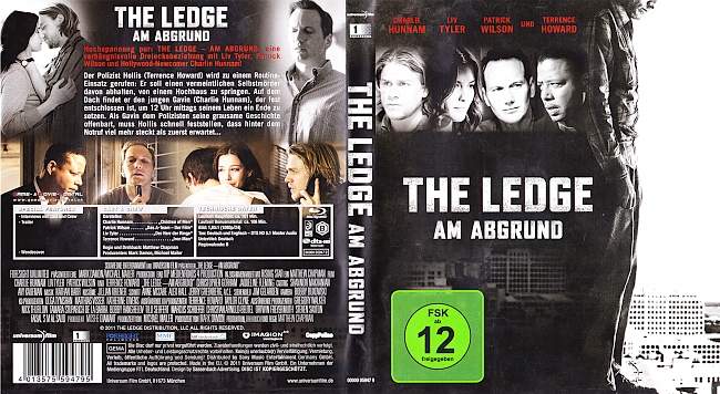 The Ledge Am Abgrund blu ray cover german