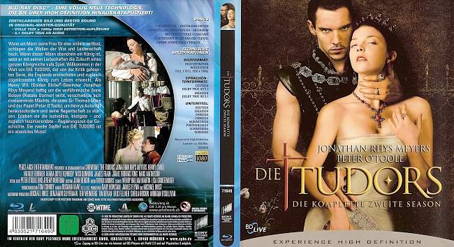 Die Tudors Staffel 2 S02 german blu ray cover