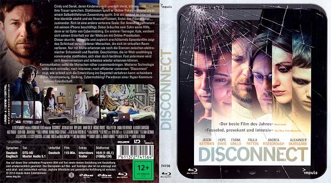 Disconnect Deutsch blu ray cover german