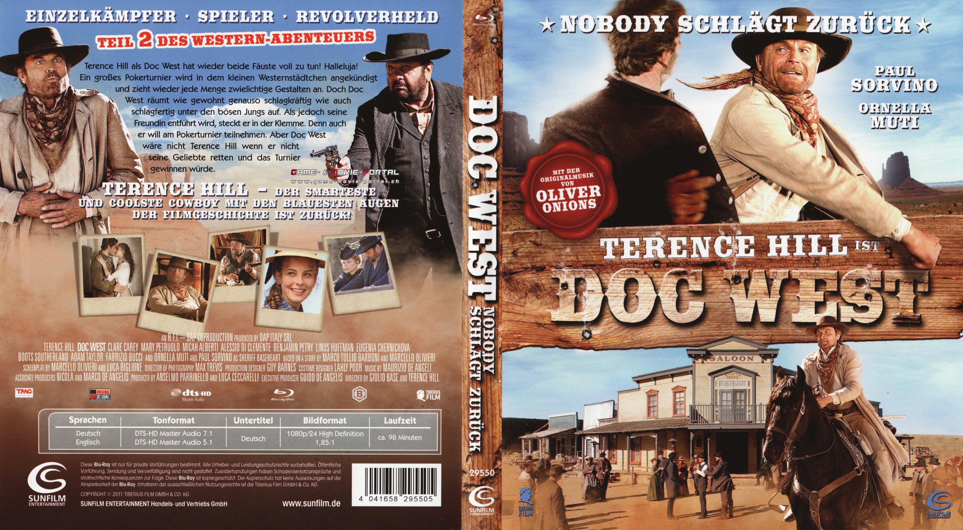 Doc West 2 blu ray cover german | German DVD Covers