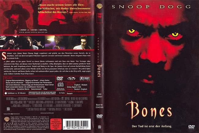 Bones der Tod ist erst der Anfang german dvd cover