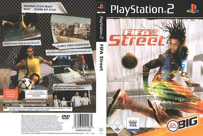 FIFA Street Playstation 2 cover german