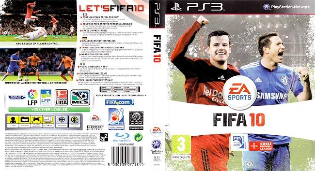 FIFA 10 german ps3 cover
