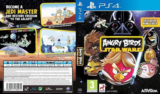Angry Birds Star Wars german ps4 cover