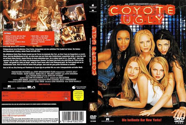 Coyote Ugly german dvd cover