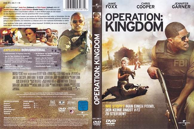 Operation Kingdom german dvd cover