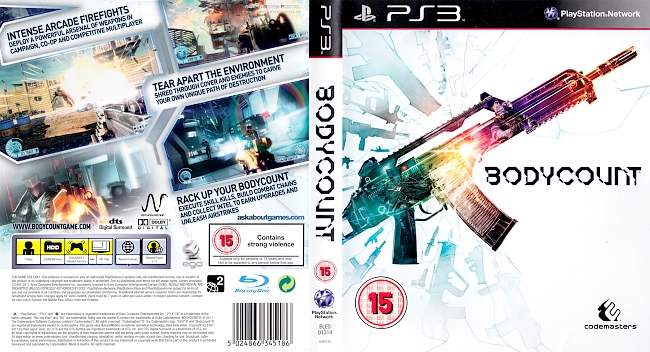 Bodycounts german ps3 cover