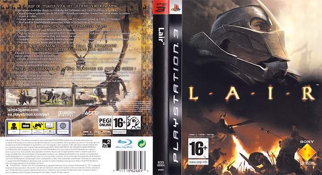 LAIR german ps3 cover