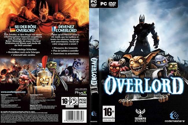 Overlord 2 pc cover german