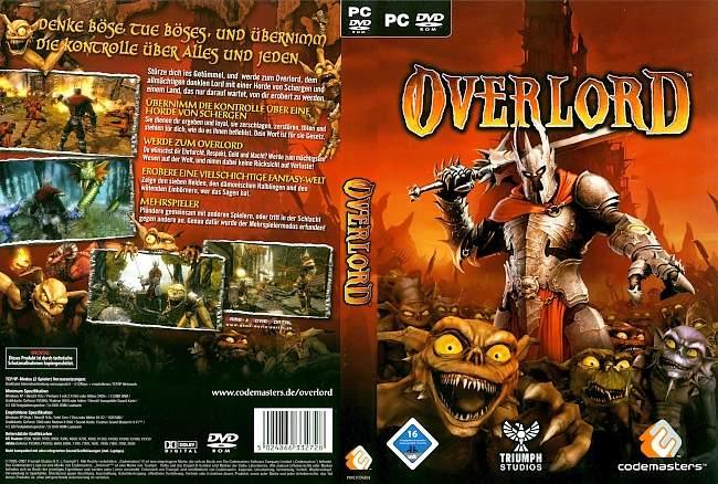 Overlord pc cover german