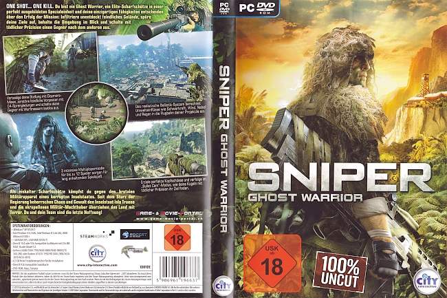 Sniper Ghost Warrior pc cover german