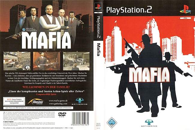 Mafia Playstation 2 cover german