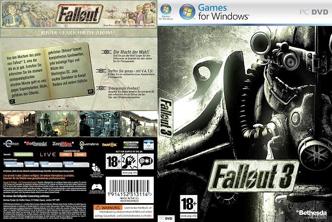 Fallout 3 2 pc cover german