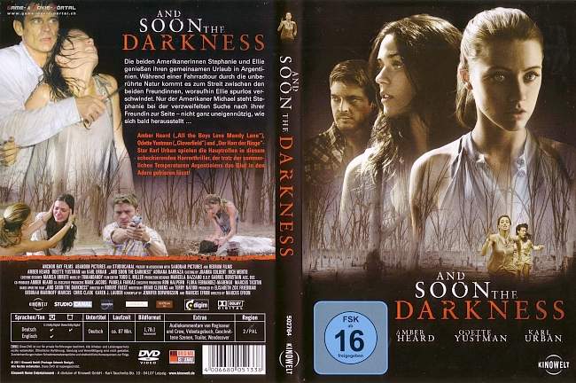 And Soon the Darkness dvd cover german