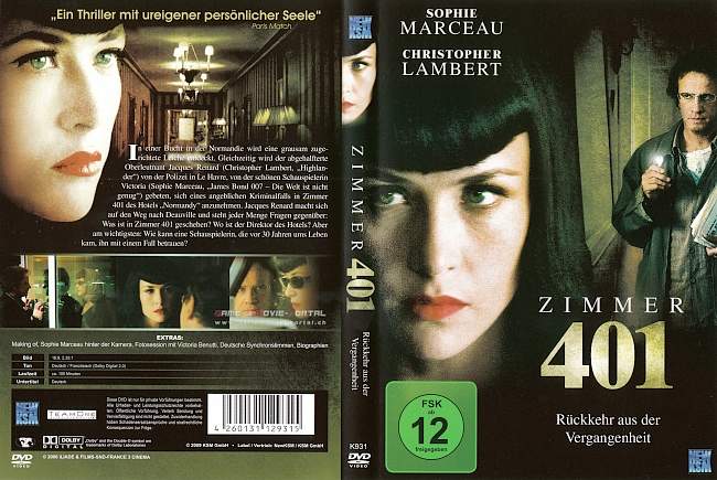 Zimmer 401 Rueckkehr aus der Vergangenheit german dvd cover