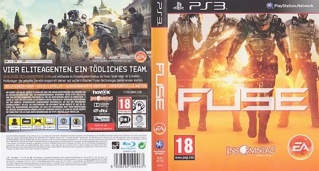 FUSE german ps3 cover