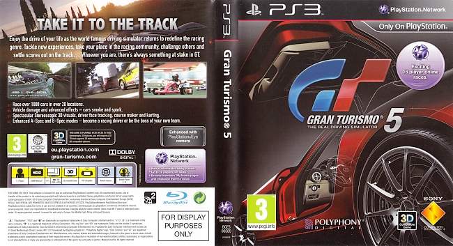 Gran Turismo 5 german ps3 cover