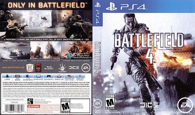 Battlefield 4 PS4 german ps4 cover