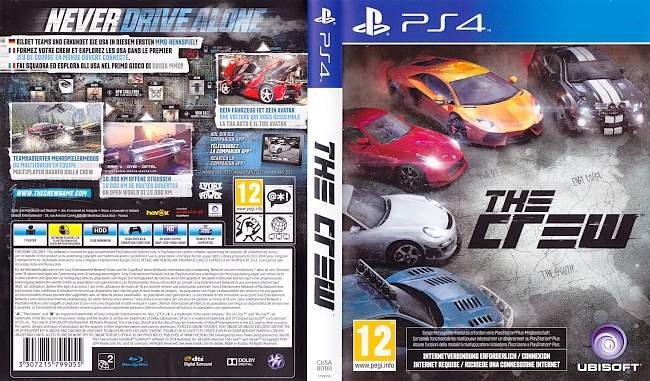 The Crew german ps4 cover