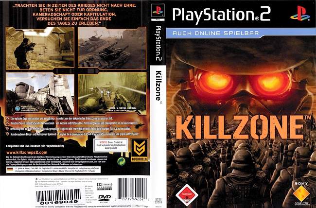 Killzone Playstation 2 cover german