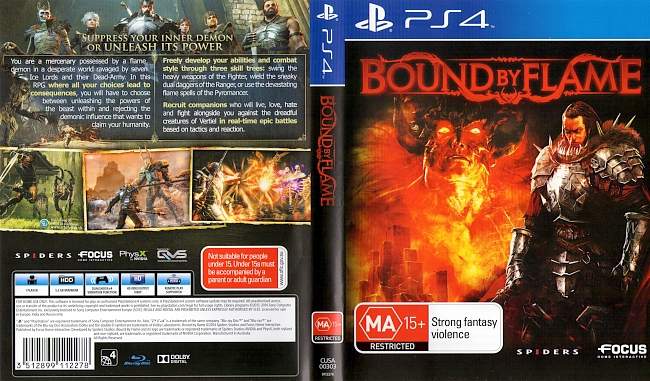 Bound by Flame german ps4 cover