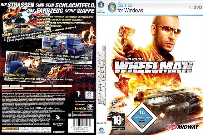 Wheelman pc cover german