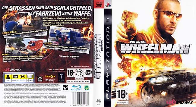 Wheelman german ps3 cover