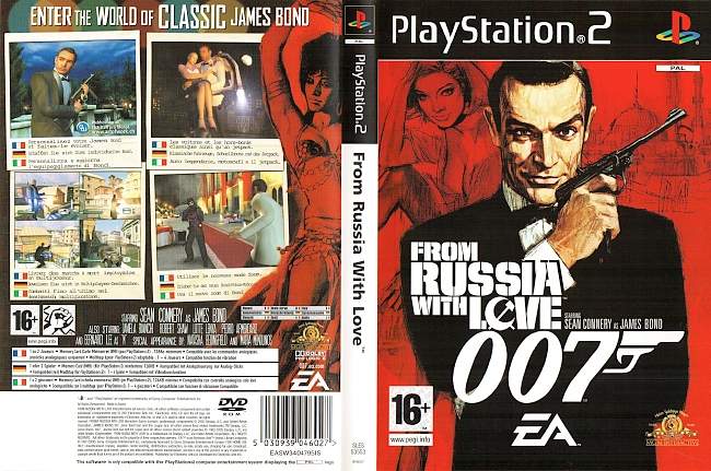 007 James Bond From Russia with Love Playstation 2 cover german