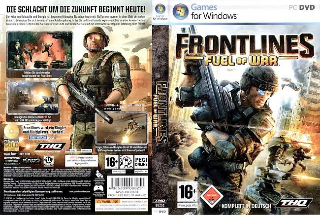 Frontlines Fuel Of War pc cover german