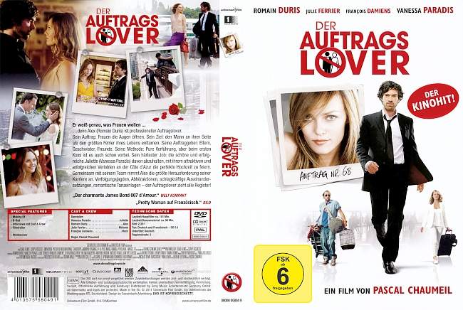 Der Auftragslover dvd cover german