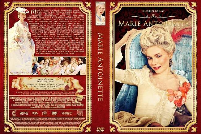 Marie Antoinette german dvd cover