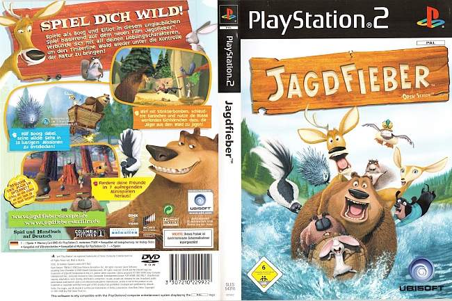 Jagdfieber Playstation 2 cover german