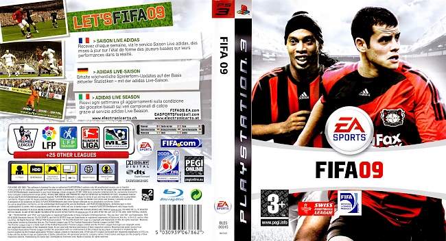 FIFA 09 german ps3 cover