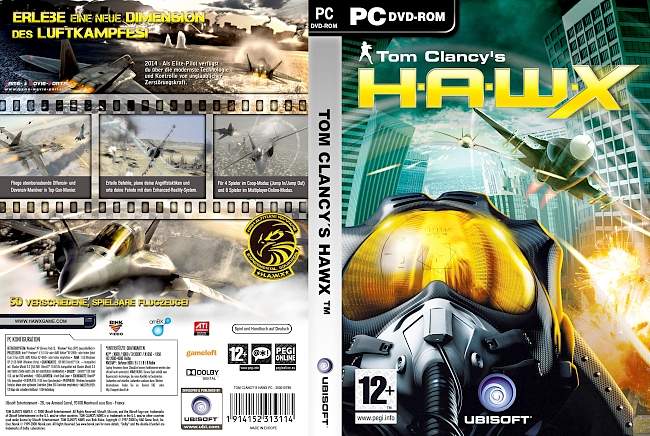Tom Clancys HAWX 2 pc cover german
