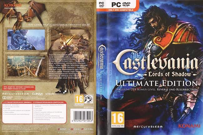 Castlevania Ultimate Edition Lords Of Shadow pc cover german