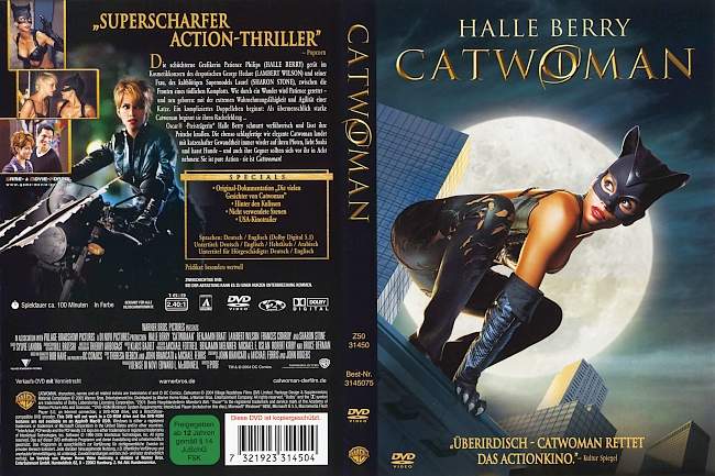 Catwoman german dvd cover