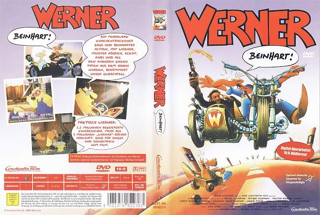 Werner Beinhart 1 dvd cover german
