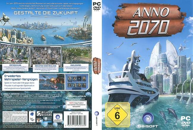 Anno 2070 pc cover german
