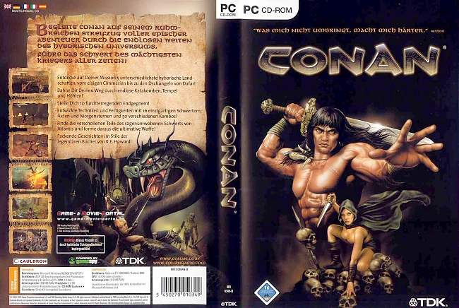 Conan pc cover german