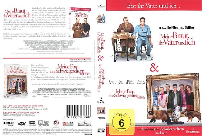 Meine Braut ihr Vater und ich Meine Frau ihre Schwiegereltern und ich dvd cover german