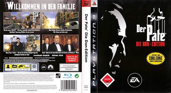 Der Pate Die Don Edition german ps3 cover
