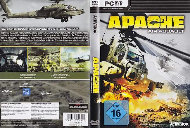 Apache Air Assaults pc cover german