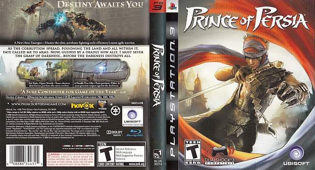 Prince of Persia german ps3 cover