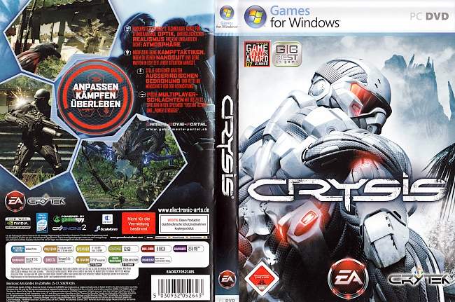 Crysis pc cover german