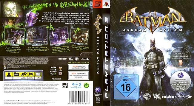 Batman german ps3 cover