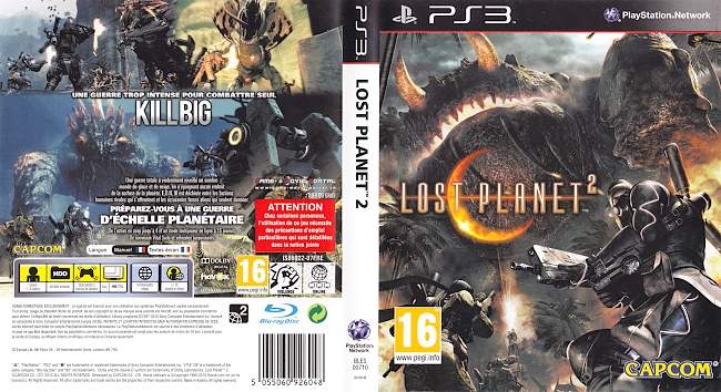 Lost Planet 2 german ps3 cover