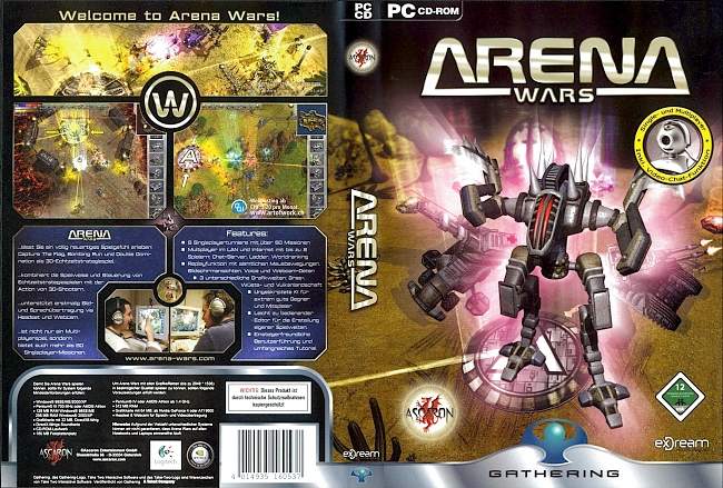 Arena Wars pc cover german
