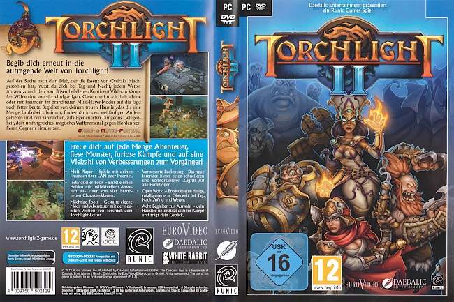 Torchlight 2 pc cover german