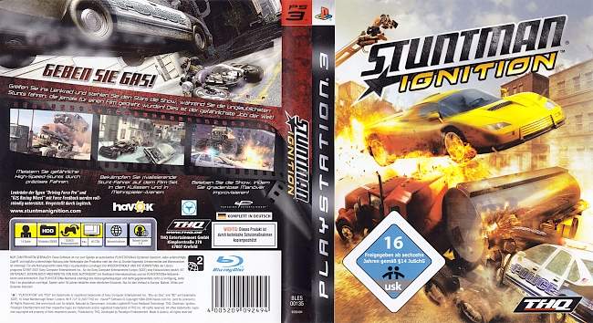 Stuntman Ignition german ps3 cover